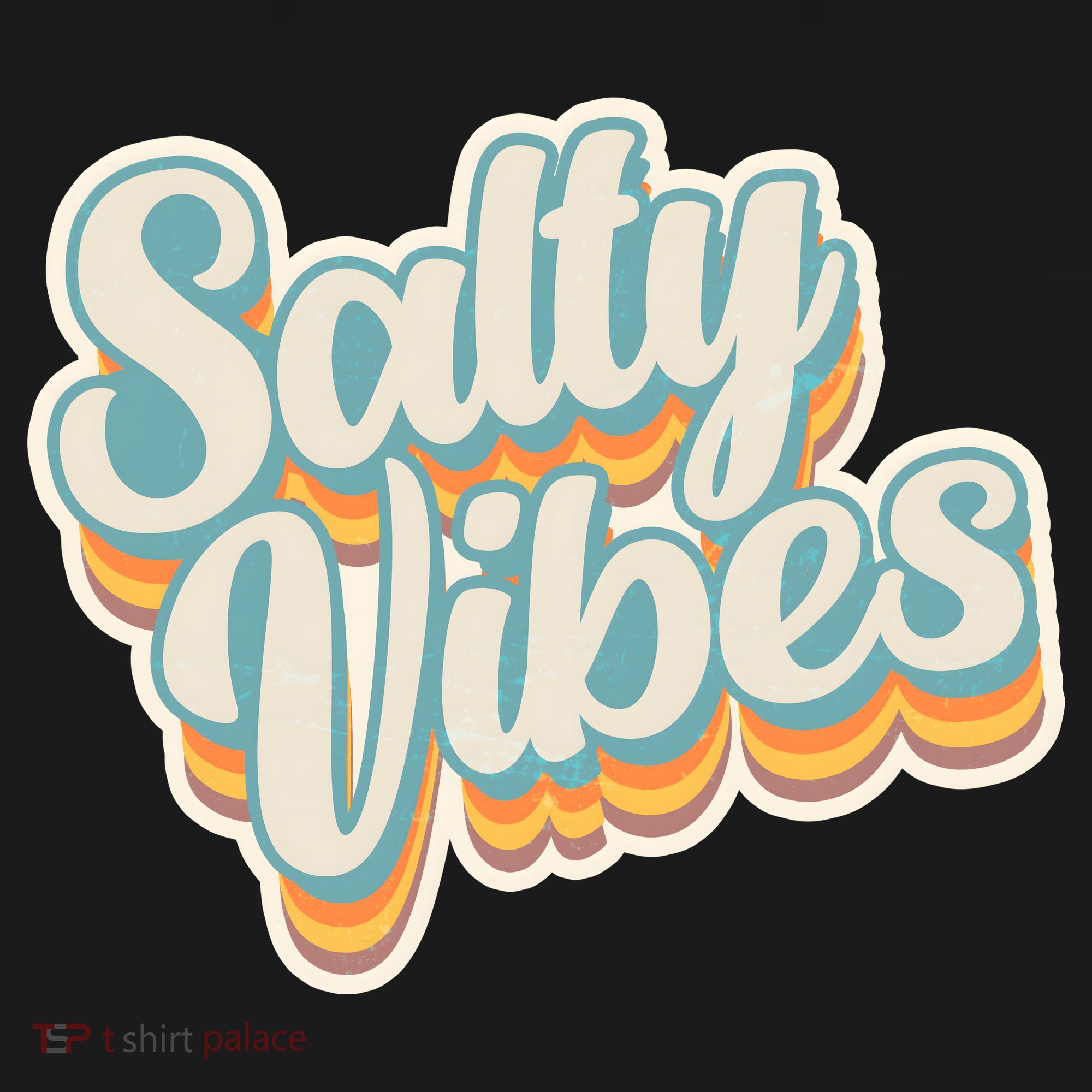 Retro Salty Vibes Beach Lover Women's Tank Top