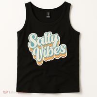 Retro Salty Vibes Beach Lover Tank Top thumb 2