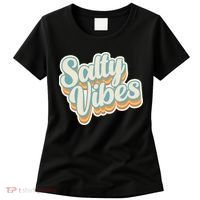 Retro Salty Vibes Beach Lover Women's T-Shirt thumb 0
