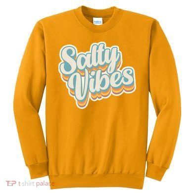 Retro Salty Vibes Beach Lover Sweatshirt