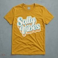 Retro Salty Vibes Beach Lover T-Shirt thumb 5