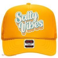 Retro Salty Vibes Beach Lover Hat thumb 0