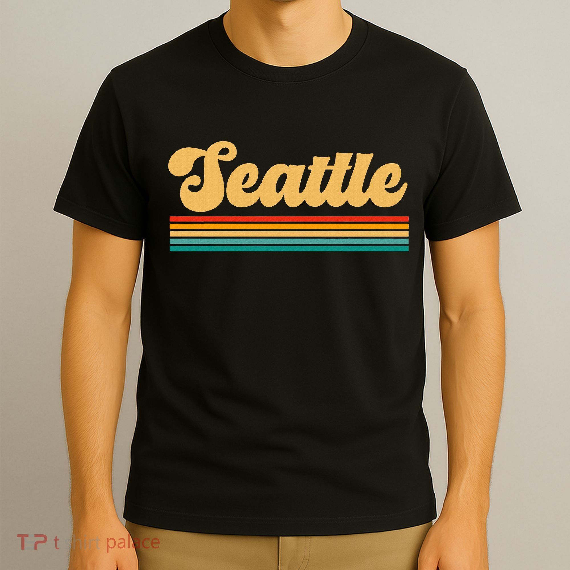 Retro Seattle Washington T-Shirt