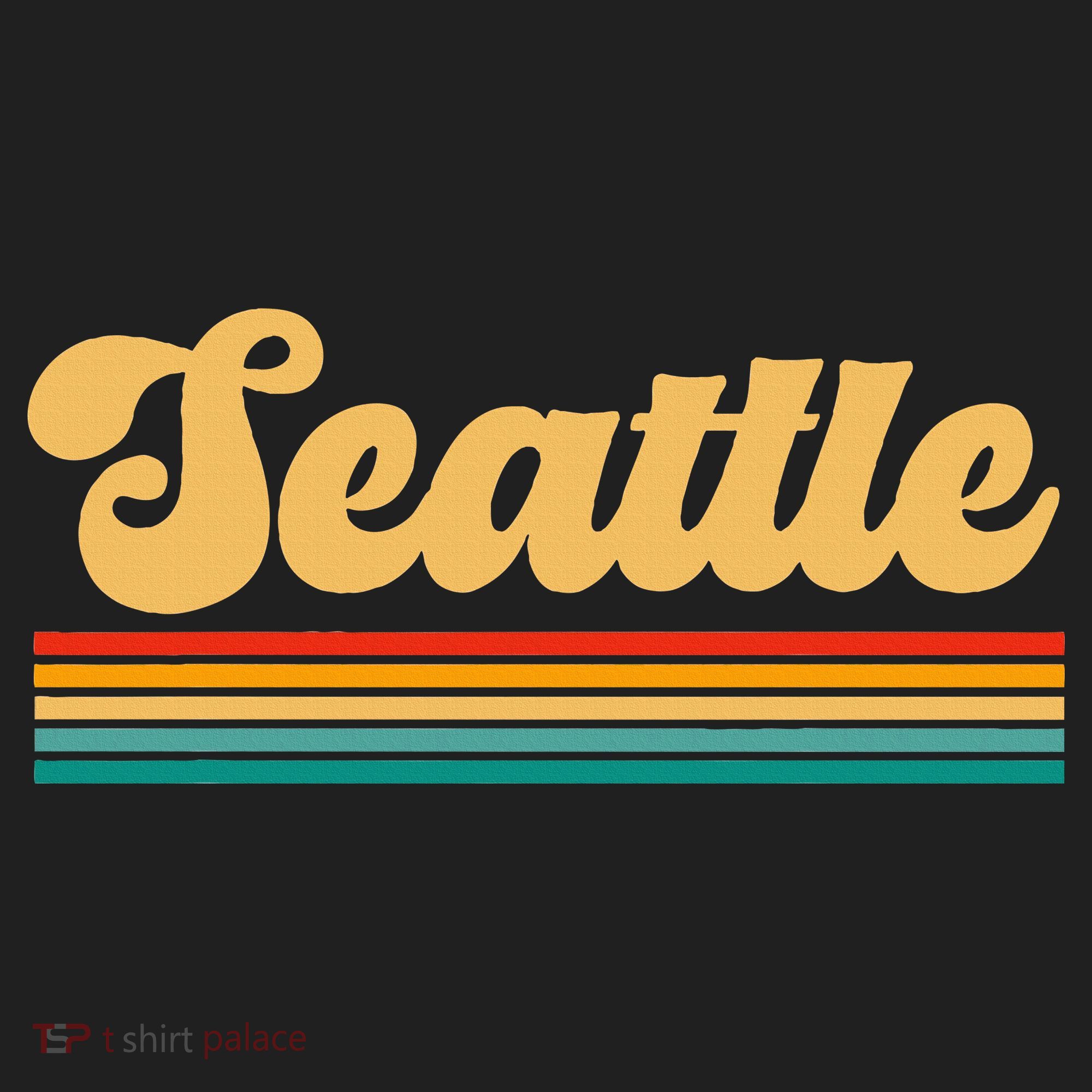 Retro Seattle Washington Tumbler