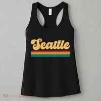 Retro Seattle Washington Women's Tank Top thumb 3