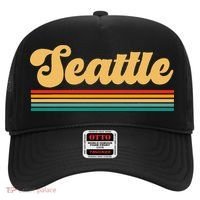 Retro Seattle Washington Hat thumb 0