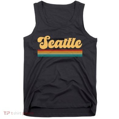 Retro Seattle Washington Tank Top