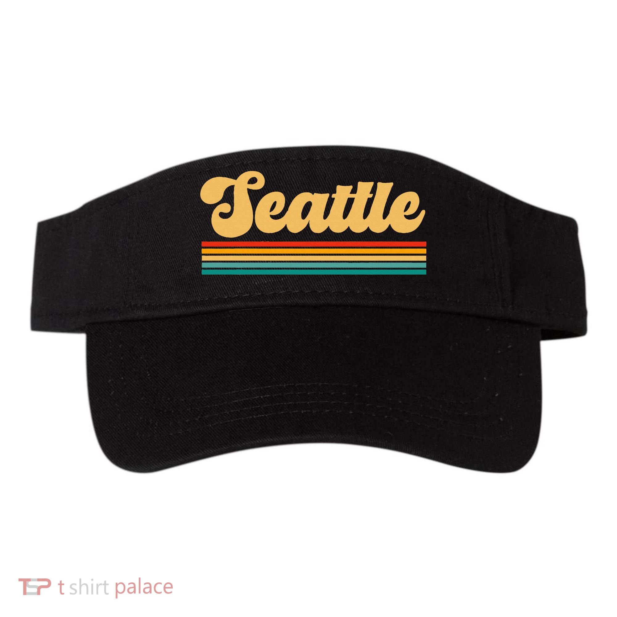 Retro Seattle Washington Visor