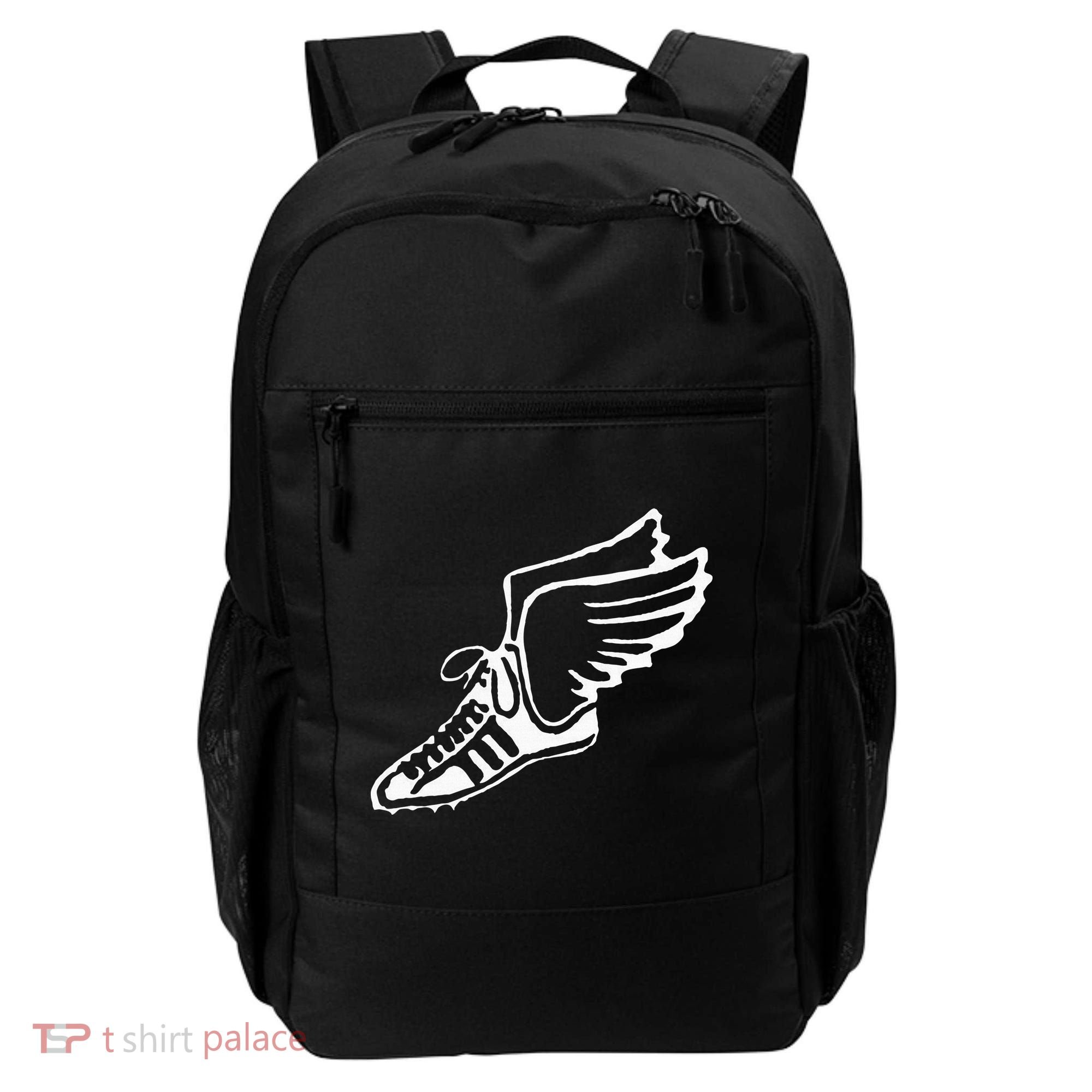Running Shoe With Wings Track And Field Sneaker Backpack