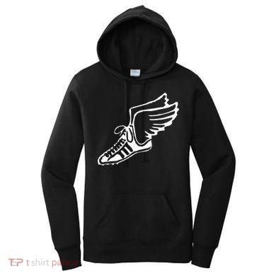 Running Shoe With Wings Track And Field Sneaker Women's Hoodie