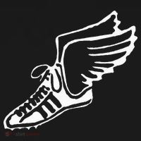 Running Shoe With Wings Track And Field Sneaker Women's Hoodie thumb 2