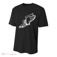 Running Shoe With Wings Track And Field Sneaker Youth Performance Sprint T-Shirt thumb 0