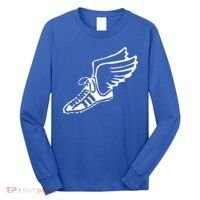 Running Shoe With Wings Track And Field Sneaker Long Sleeve Shirt thumb 0