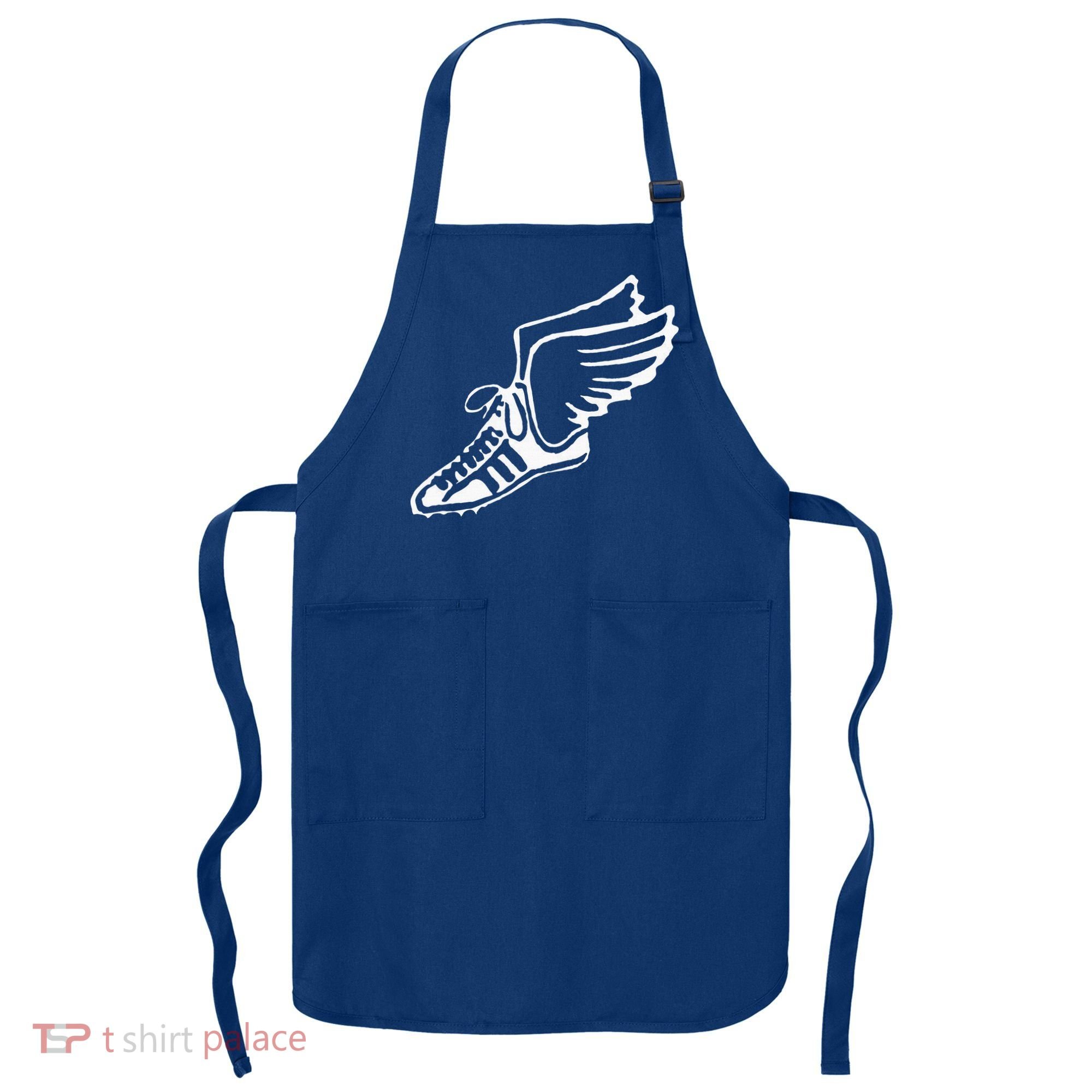 Running Shoe With Wings Track And Field Sneaker Apron