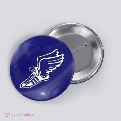 Running Shoe With Wings Track And Field Sneaker Button
