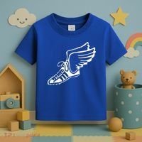 Running Shoe With Wings Track And Field Sneaker Toddler T-Shirt thumb 3