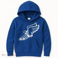 Running Shoe With Wings Track And Field Sneaker Kids Hoodie thumb 0