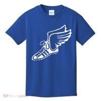 Running Shoe With Wings Track And Field Sneaker Kids T-Shirt thumb 0