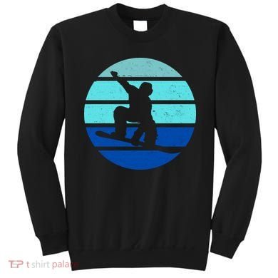 Retro Snowboarding Winter Sport Sweatshirt