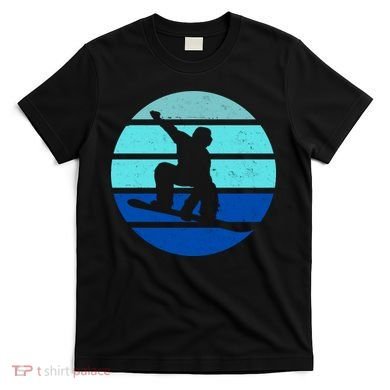 Retro Snowboarding Winter Sport T-Shirt