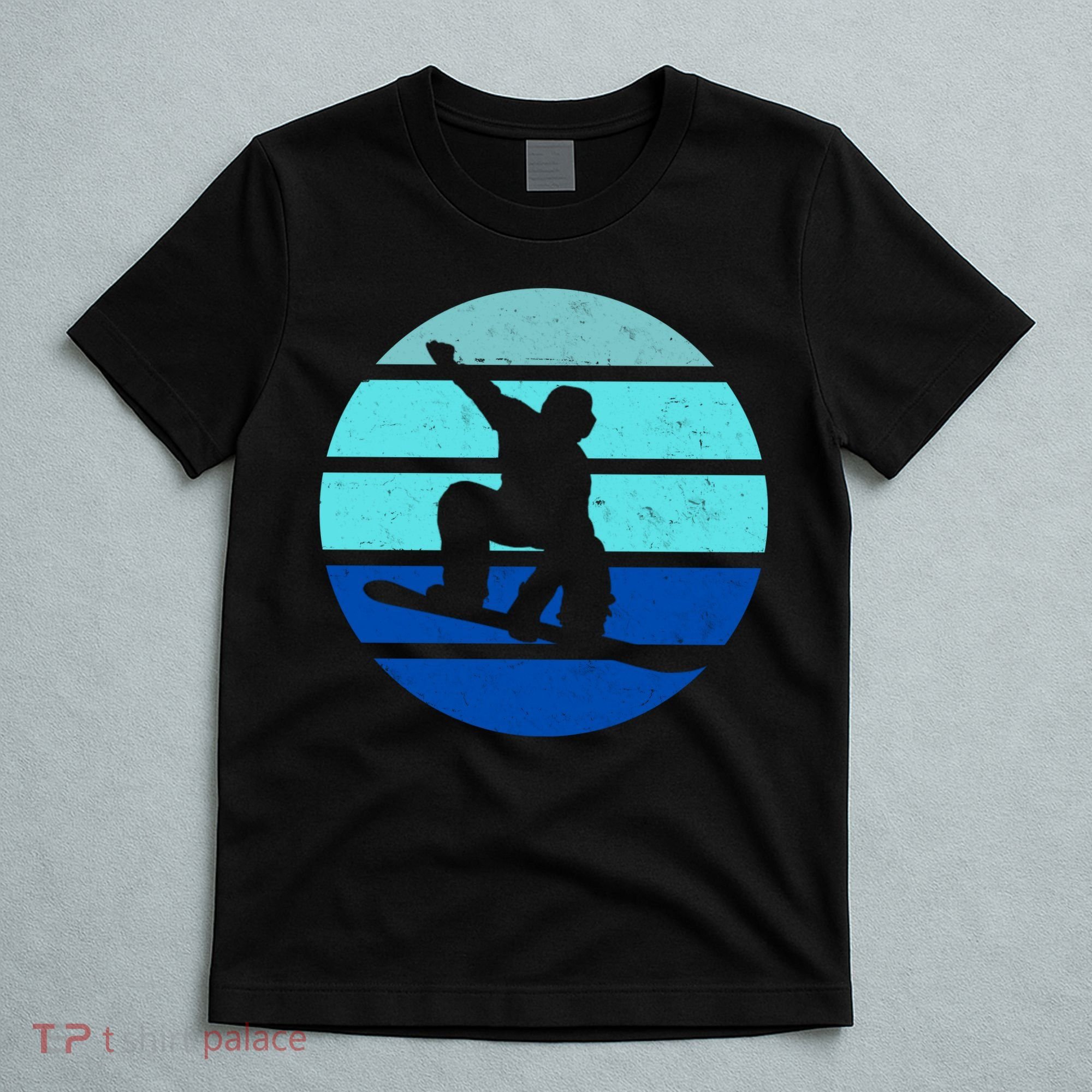 Retro Snowboarding Winter Sport T-Shirt