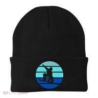 Retro Snowboarding Winter Sport Beanie thumb 0