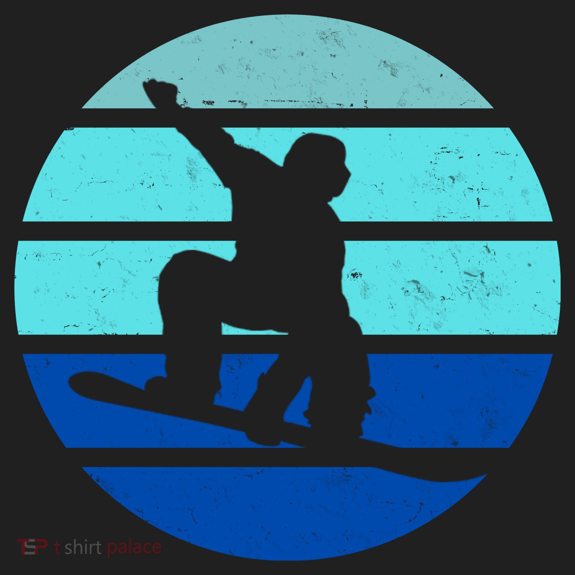 Retro Snowboarding Winter Sport Beanie