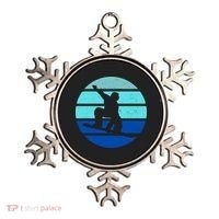 Retro Snowboarding Winter Sport Ornament thumb 0