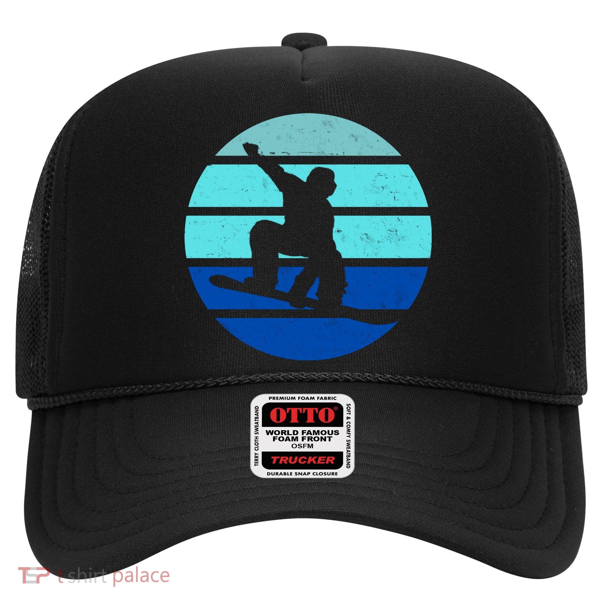 Retro Snowboarding Winter Sport Hat