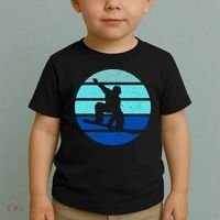Retro Snowboarding Winter Sport Toddler T-Shirt thumb 2