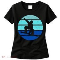 Retro Snowboarding Winter Sport Women's T-Shirt thumb 0