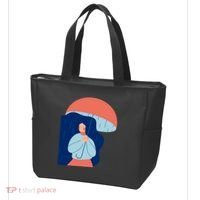 Rainy Sad Woman With Umbrella Mental Health Awareness Tote Bag thumb 3