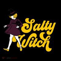 Retro Salty Witch Funny Halloween Girl Coffee Mug thumb 5