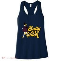 Retro Salty Witch Funny Halloween Girl Women's Tank Top thumb 0