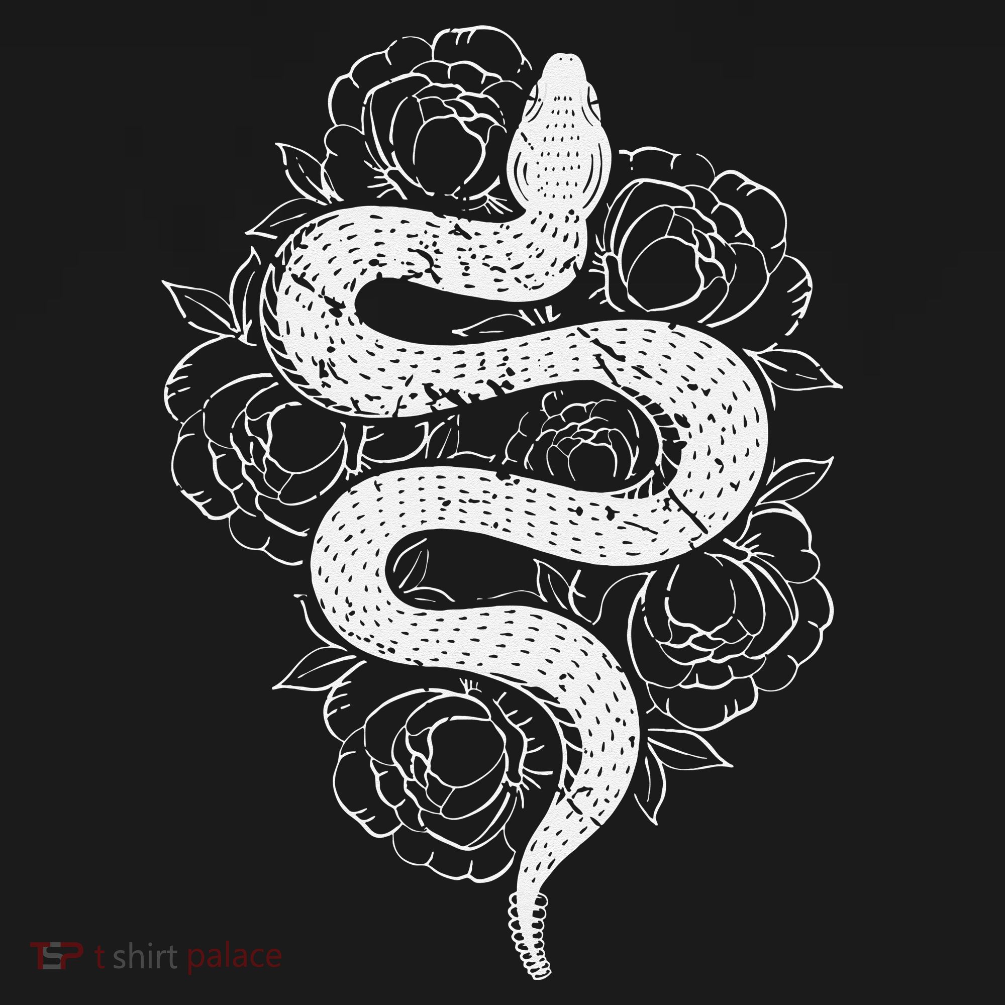 Reptile Snake Whisperer Rose Flower Snake Sweatshirt