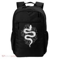 Reptile Snake Whisperer Rose Flower Snake Backpack thumb 0
