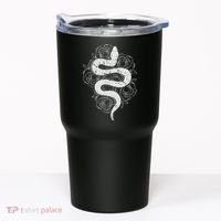 Reptile Snake Whisperer Rose Flower Snake Tumbler thumb 0