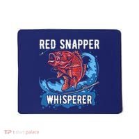 Red Snapper Whisperer Deep Sea Fishing Bass Mousepad thumb 0