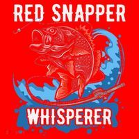Red Snapper Whisperer Deep Sea Fishing Bass Santa Hat thumb 1