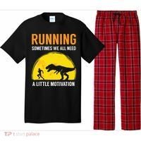 Running Sometimes We All Need A Little Motivation T Pajama Set thumb 0