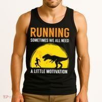 Running Sometimes We All Need A Little Motivation T Tank Top thumb 3