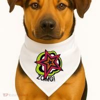 Ryuji Sakamoto Zomg USA-Made Doggie Bandana thumb 1