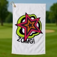 Ryuji Sakamoto Zomg Golf Towel thumb 1