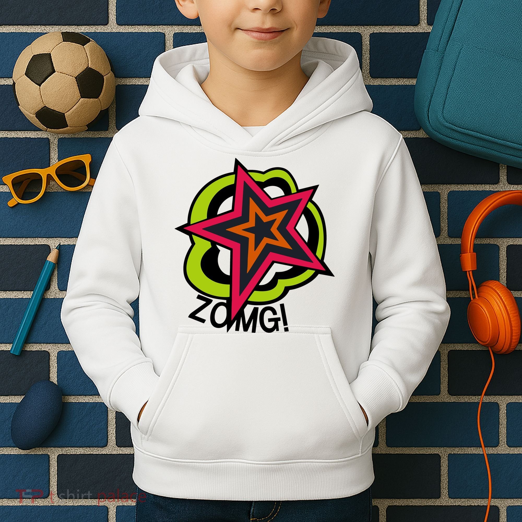 Ryuji Sakamoto Zomg Kids Hoodie