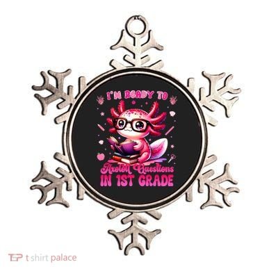 Ready To 1st Grade Axolotl Question First Day Of School Ornament