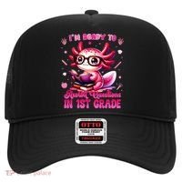 Ready To 1st Grade Axolotl Question First Day Of School Hat thumb 0
