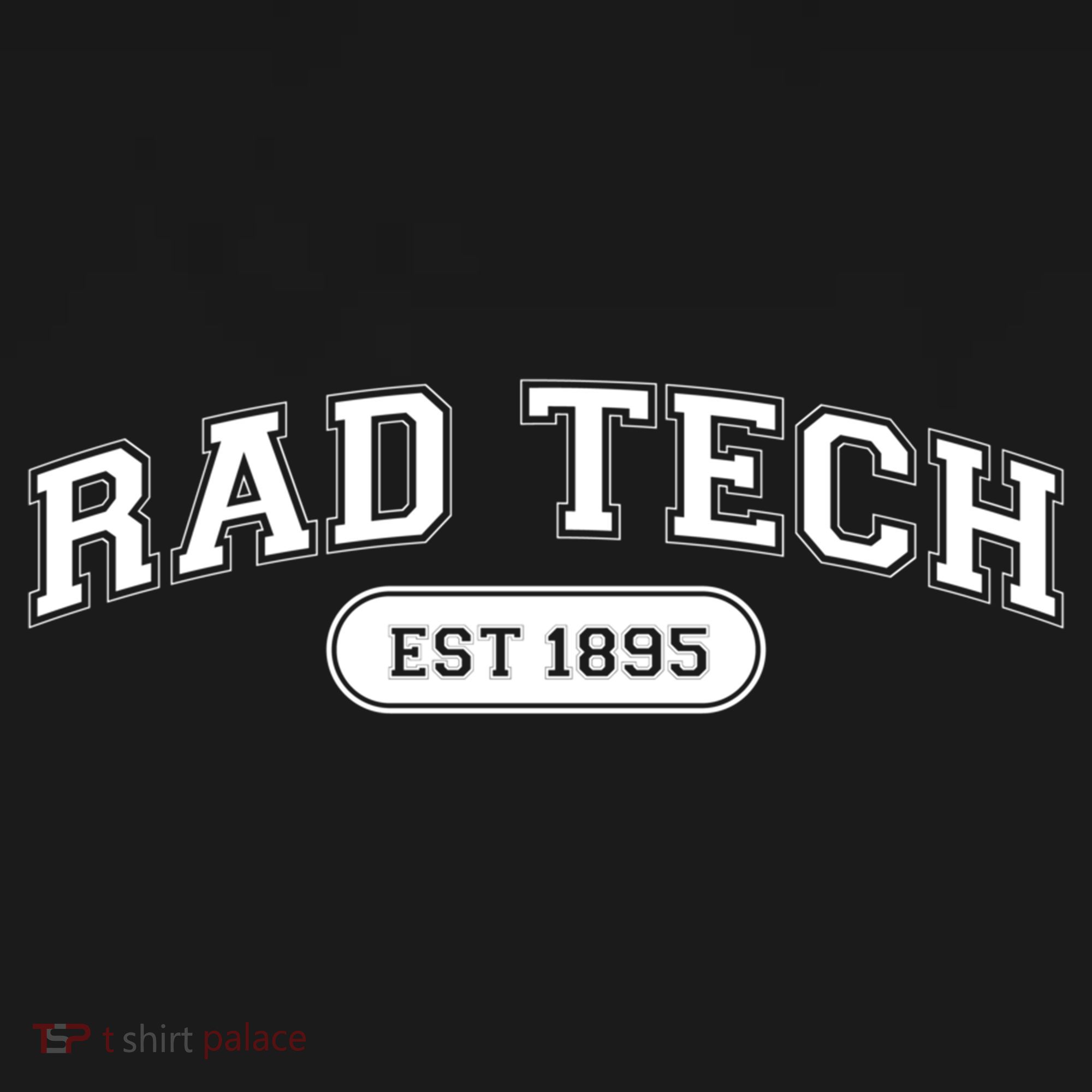 Rad Tech 1895 Radiology Xray Tech College School Cute Gift Backpack