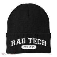 Rad Tech 1895 Radiology Xray Tech College School Cute Gift Beanie thumb 0