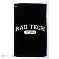 Rad Tech 1895 Radiology Xray Tech College School Cute Gift Golf Towel thumb 0