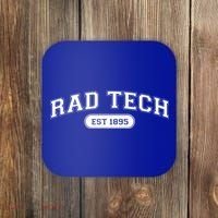 Rad Tech 1895 Radiology Xray Tech College School Cute Gift Coaster thumb 0